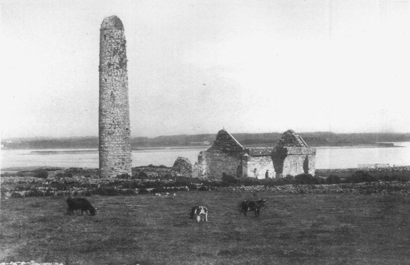 RUINS ON SCATTERY ISLAND.