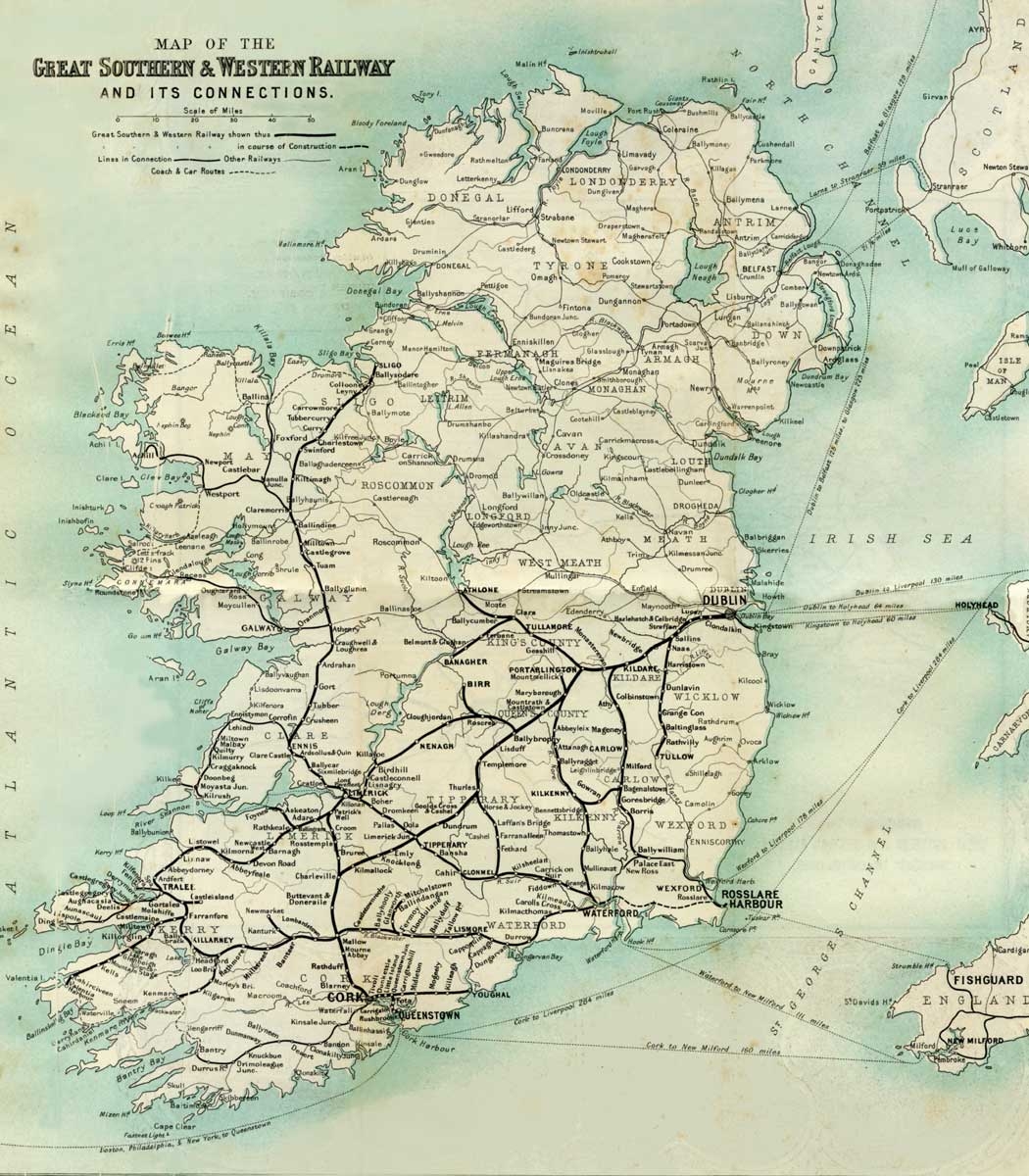 ireland map